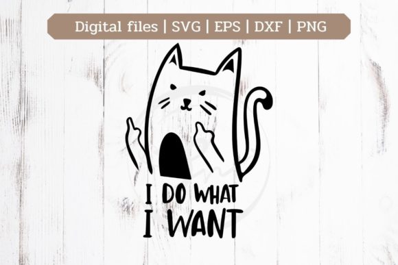 I Do What I Want: A Designer’s Take on This Bold Cat SVG