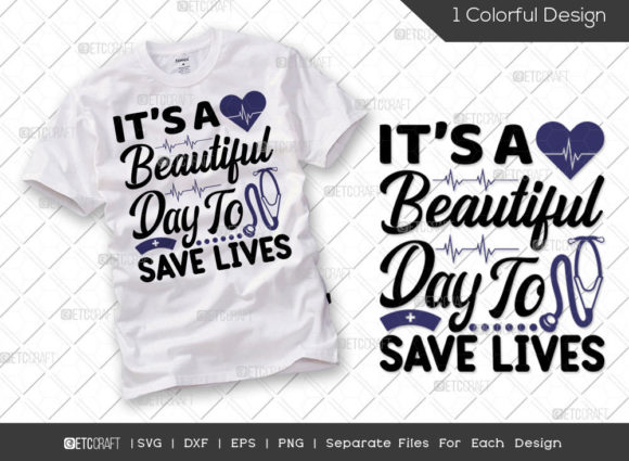 Review: It's a Beautiful Day to Save Lives SVG for Embroidery