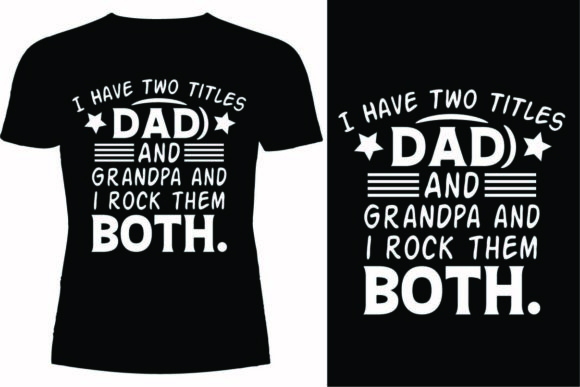 Reviewing I Have Two Titles Dad and Grandpa for Embroidery