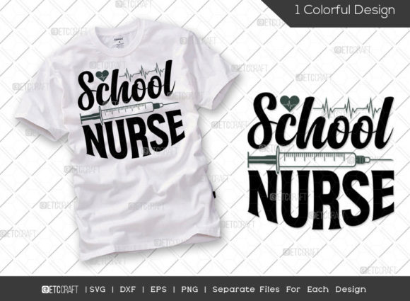 Reviewing the School Nurse SVG Cut File