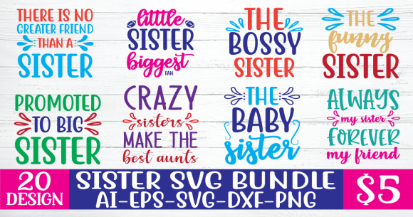 Reviewing the Sister SVG Bundle for Embroidery